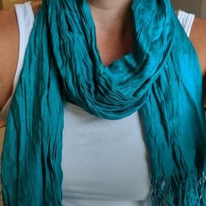 4/$15! Teal Pashmina Scarf or Shawl